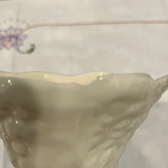 Belleek  Floral Cream Ceramic Tea Set - Picture 16 of 16